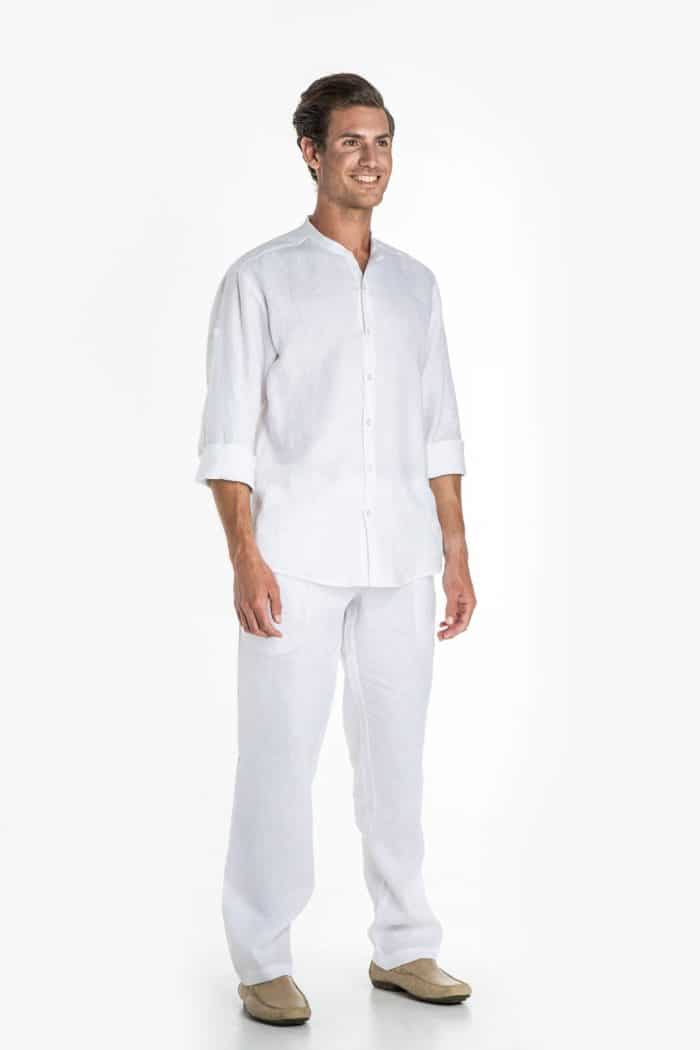 Buy White Trousers  Pants for Men by LINEN CLUB Online  Ajiocom